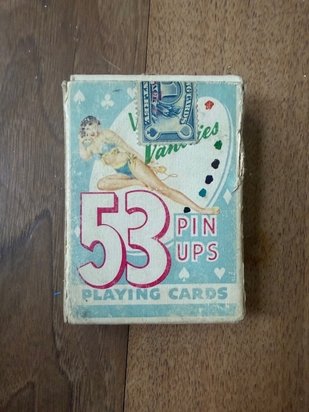 Vintage 53 Pin Ups Playing Cards - full set great condition! All playing cards.